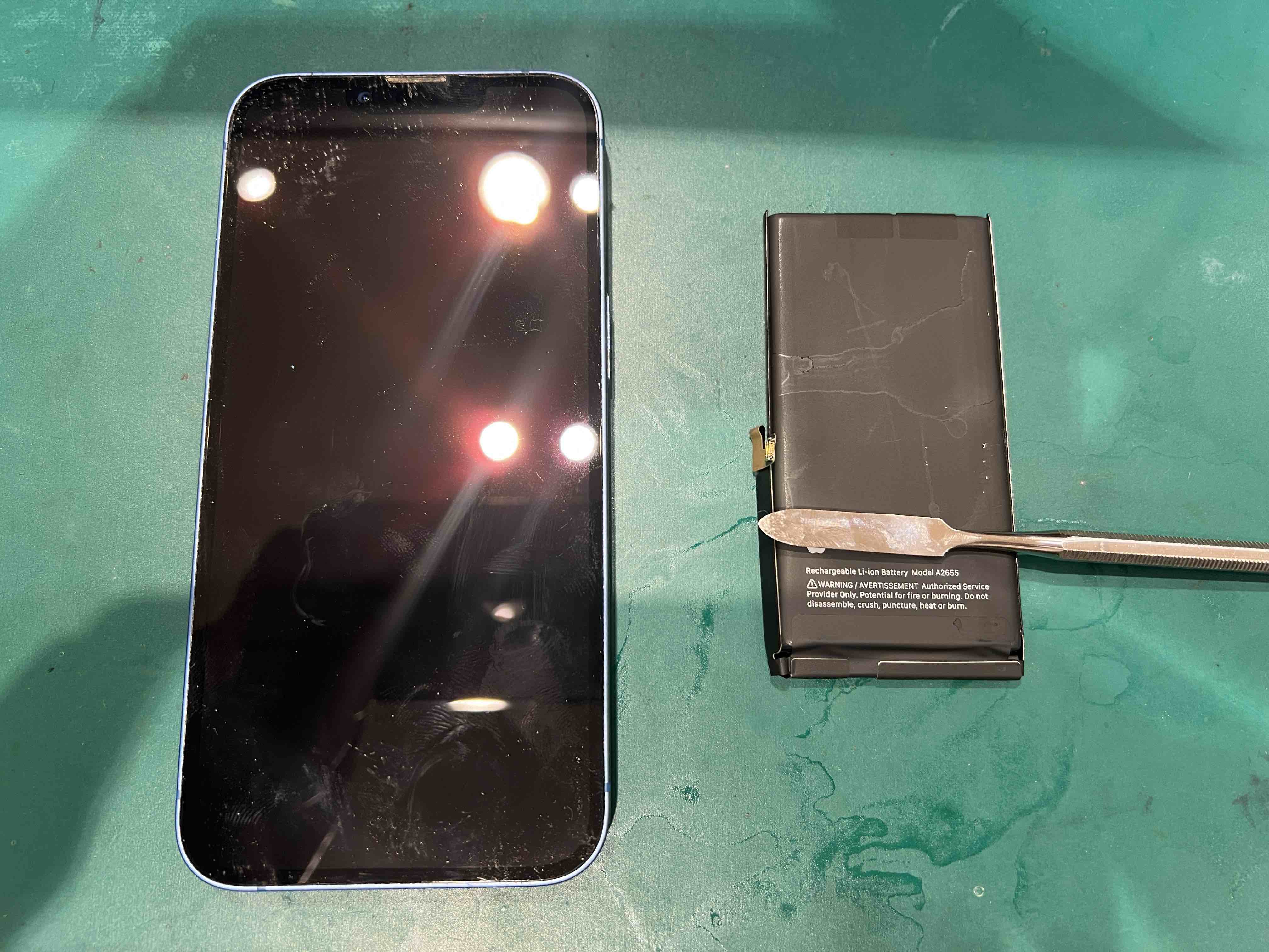 【新橋よりご来店】iPhone13のバッテリー交換修理をご依頼いただきました！